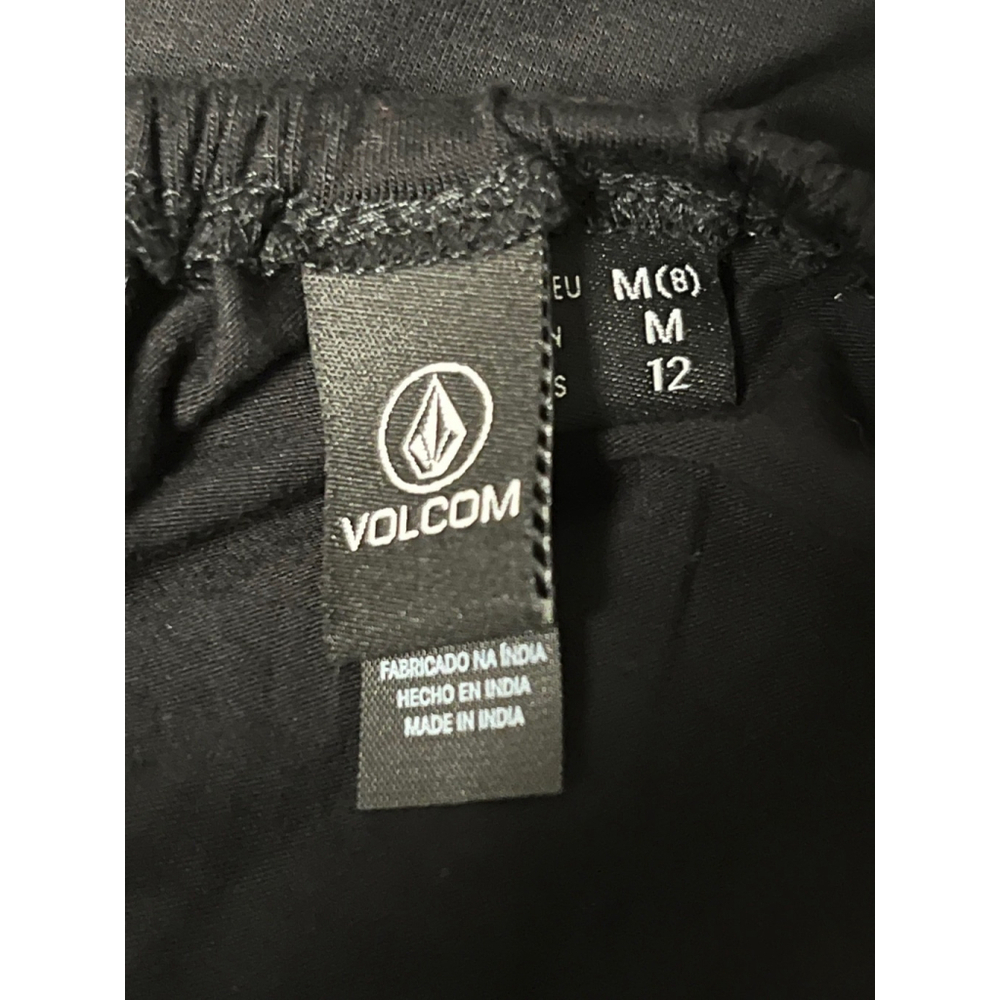 Volcom Easy Babe Black Tie Back Mini Dress Size Medium NWT - Picture 12 of 12